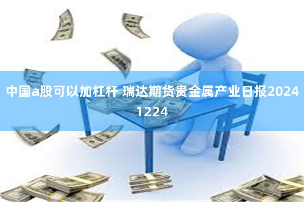 中国a股可以加杠杆 瑞达期货贵金属产业日报20241224